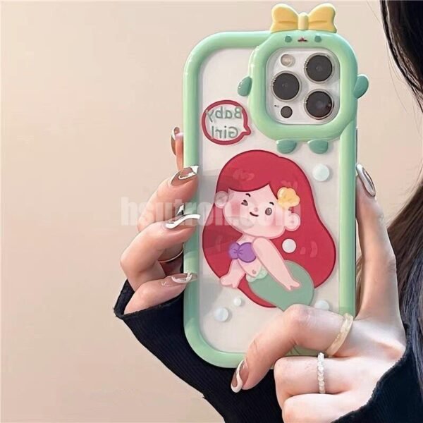 Cmxelcs Cute Cartoon Liquid Silicone Phone Cases for iphone 16 pro max - Image 2