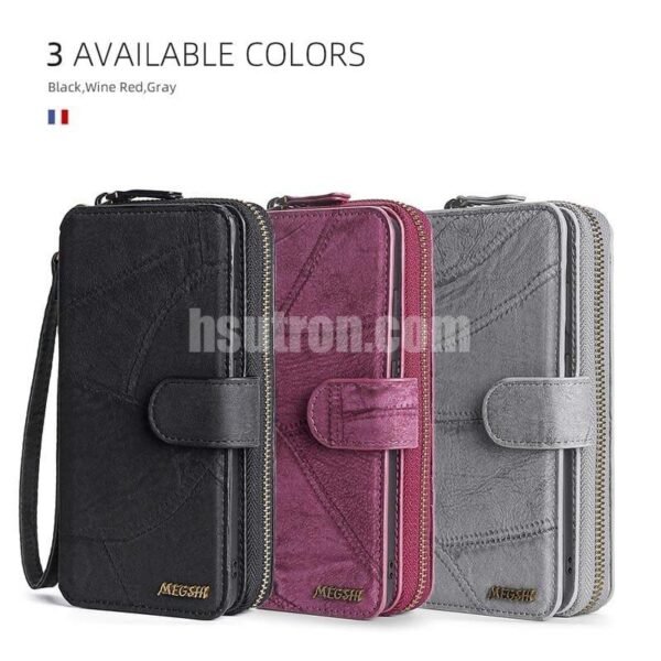 Cmxelcs Discover the Versatility of Our Multi-Functional Phone Case Wallet for iphone 16 - Image 3