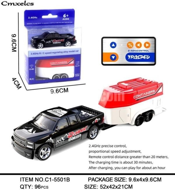 Cmxelcs Introducing the Simulated Lighting Alloy Mini Off-Road Remote Control Car - Image 2