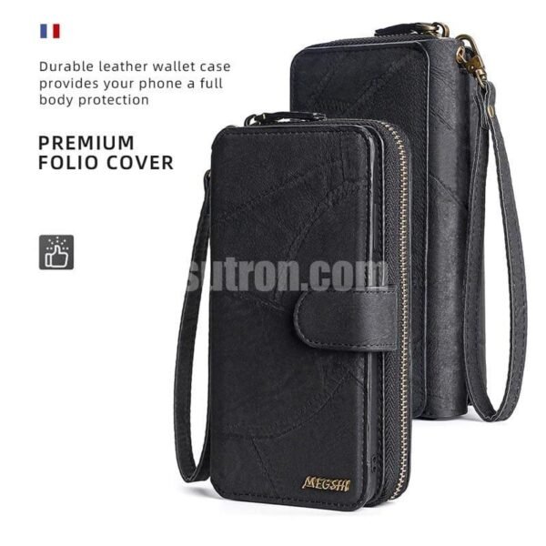 Cmxelcs Discover the Versatility of Our Multi-Functional Phone Case Wallet for iphone 16 - Image 6