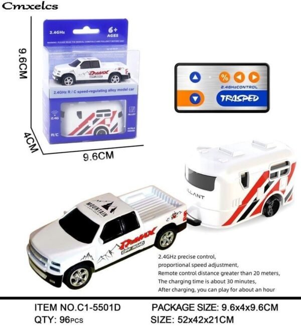 Cmxelcs Introducing the Simulated Lighting Alloy Mini Off-Road Remote Control Car - Image 8