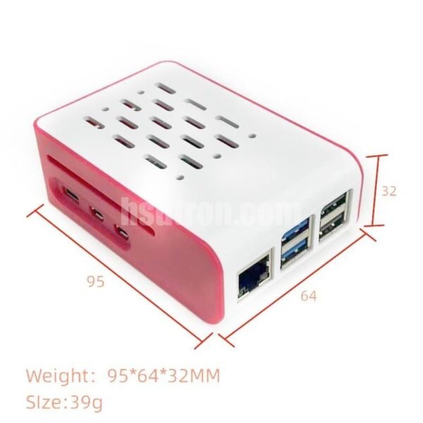 Cmxelcs ABS Material Plastic Case for Raspberry Pi 5 - Image 2