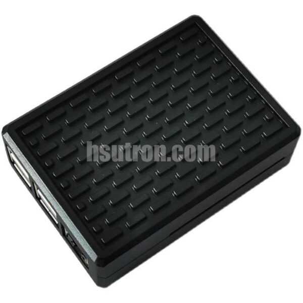 Cmxelcs Aluminum Alloy Case for Raspberry Pi 4 5 Black Color - Image 3