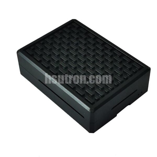 Cmxelcs Aluminum Alloy Case for Raspberry Pi 4 5 Black Color - Image 2