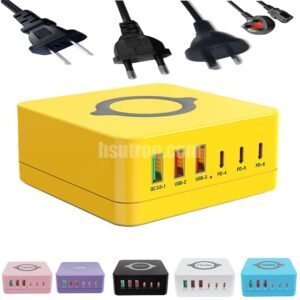 Hsutron 7 in 1 usb charger